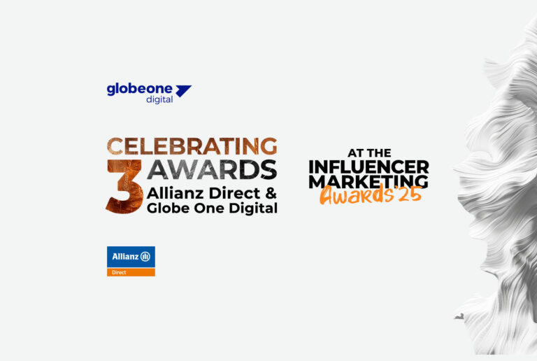 Globe One Digital & Allianz Direct Win 3 Influencer Marketing Awards